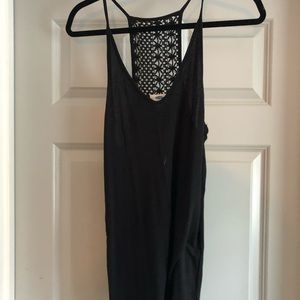 Old Navy Black Luxe Racerback Tank (S)